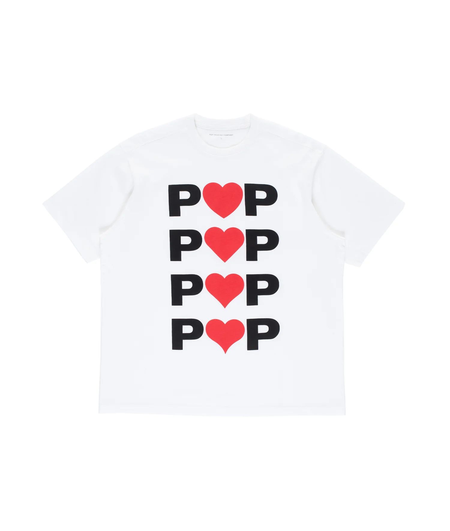 Pop Hearts T-Shirt White  / Tシャツ