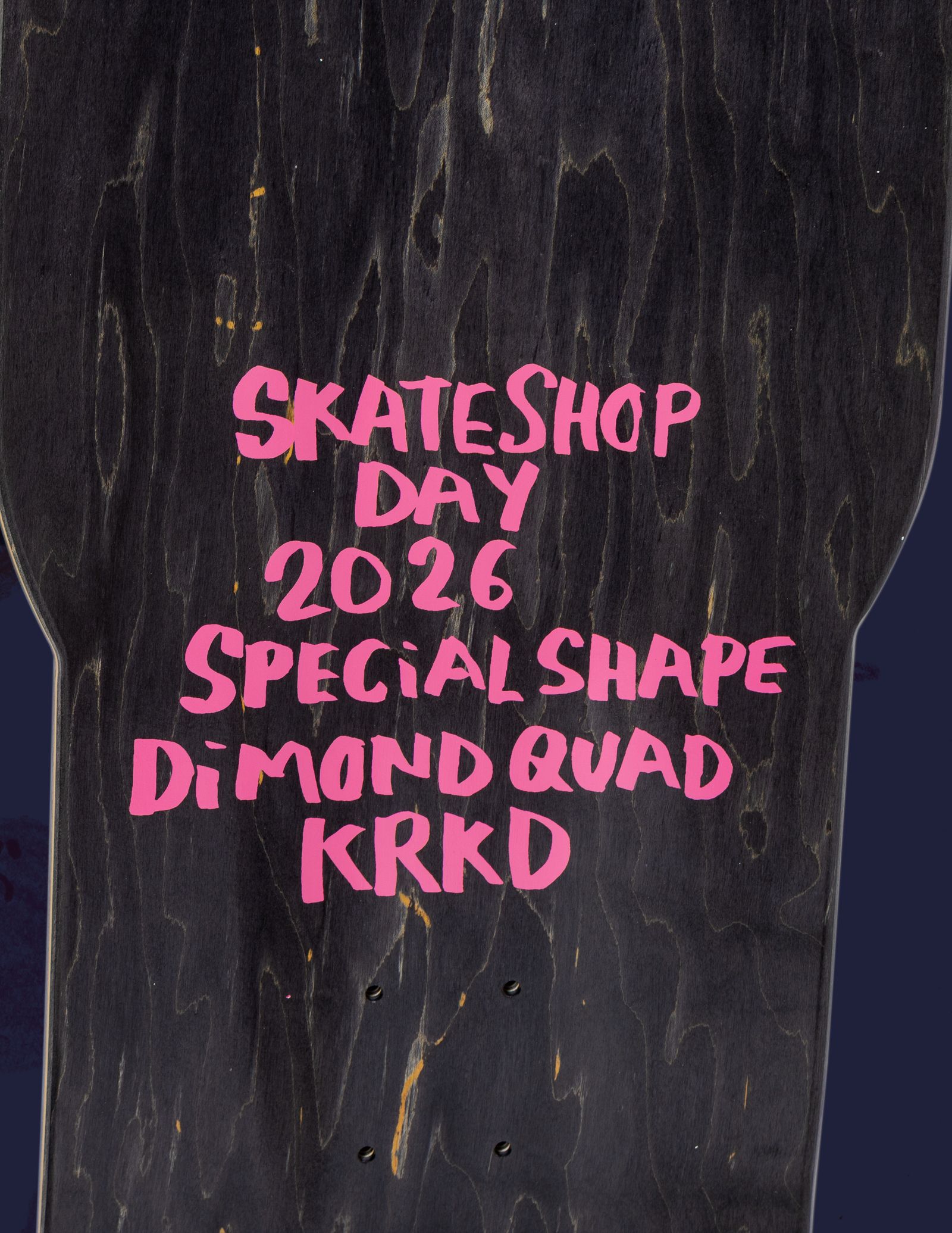 KROOKED x SKATE SHOP DAY 2026 DIAMOND QUADE BEAMER DECK (10.75 x 33.95inch) / スケボーデッキ