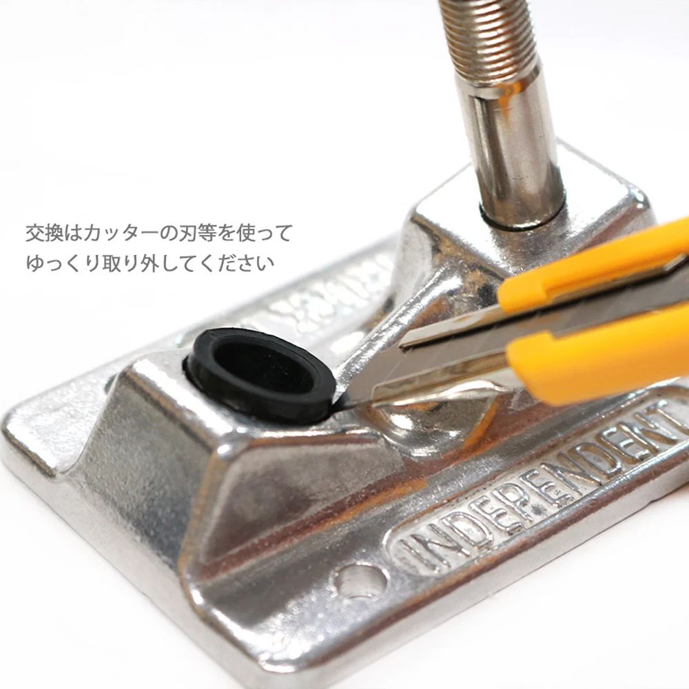GENUINE PARTS PIVOT CUPS (2個SET) | ブラック | ピボットブッシュ