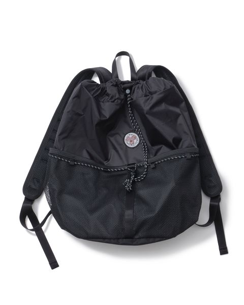 New Daylily Mesh Bag ( Black ) / リュック メッシュバック