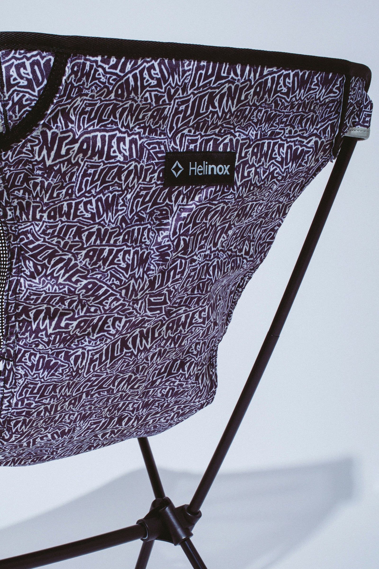 FUCKING AWESOME Burnt Stamp Logo Helinox Chair One / チェア