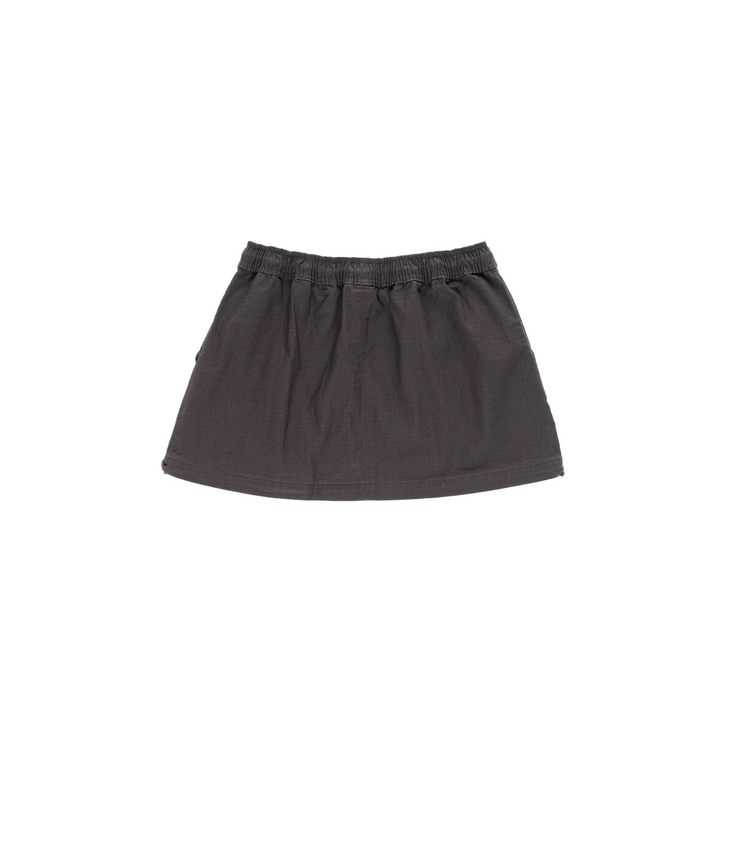 POP Sophie Zip Off Skirt Anthracite / ジップアップ スカート