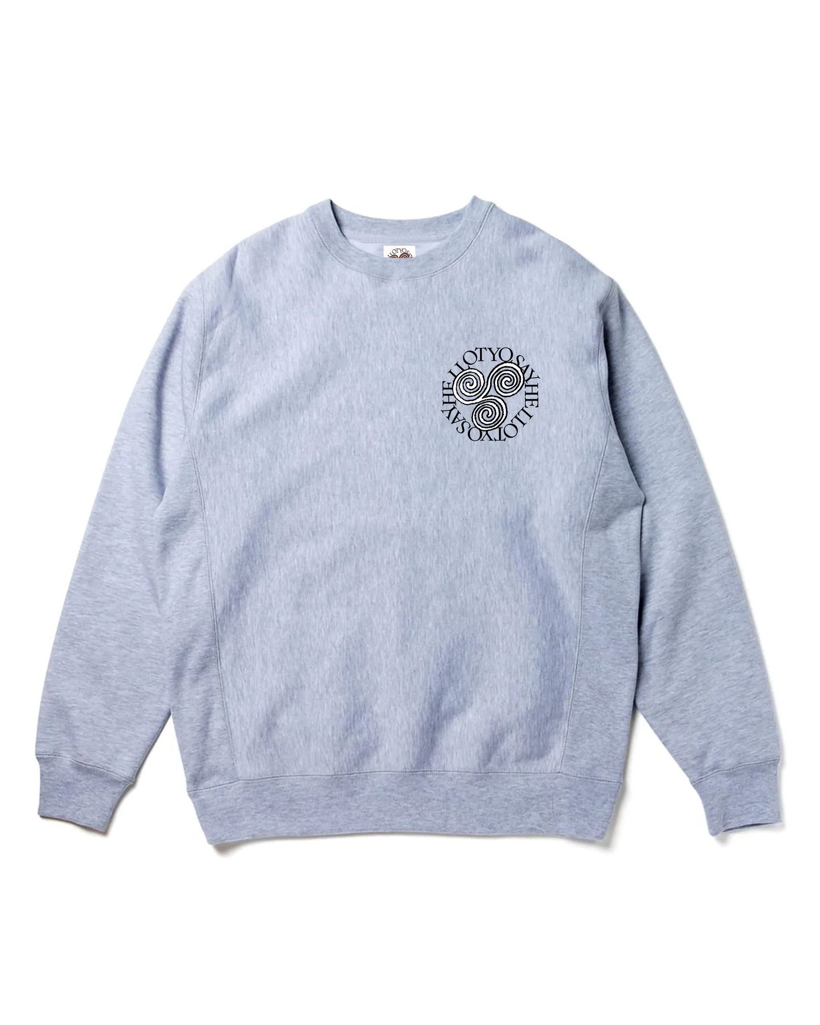Slap Logo Crew ash / スウェット
