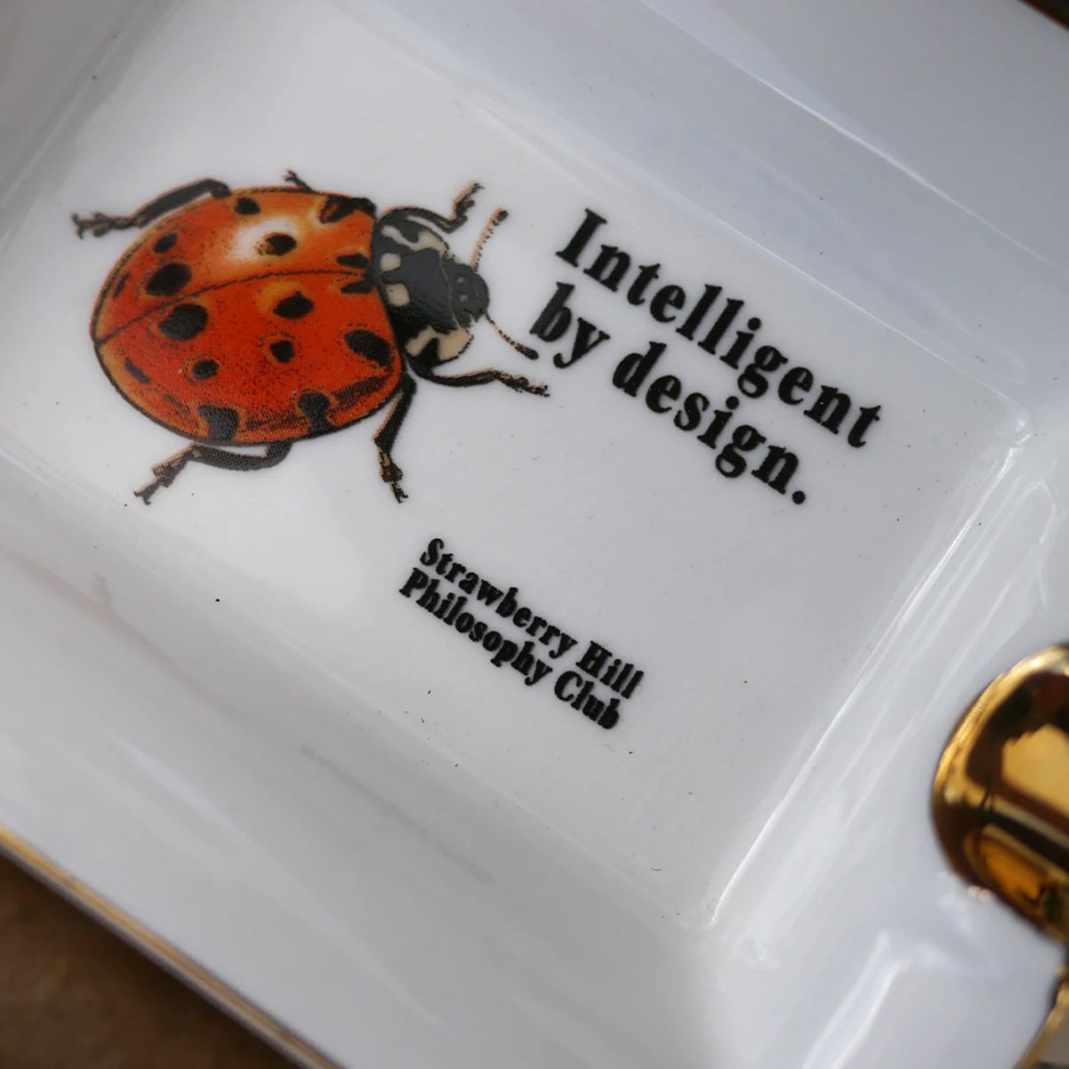 INTELLIGENT BY DESIGN CERAMIC TRAY/ トレイ