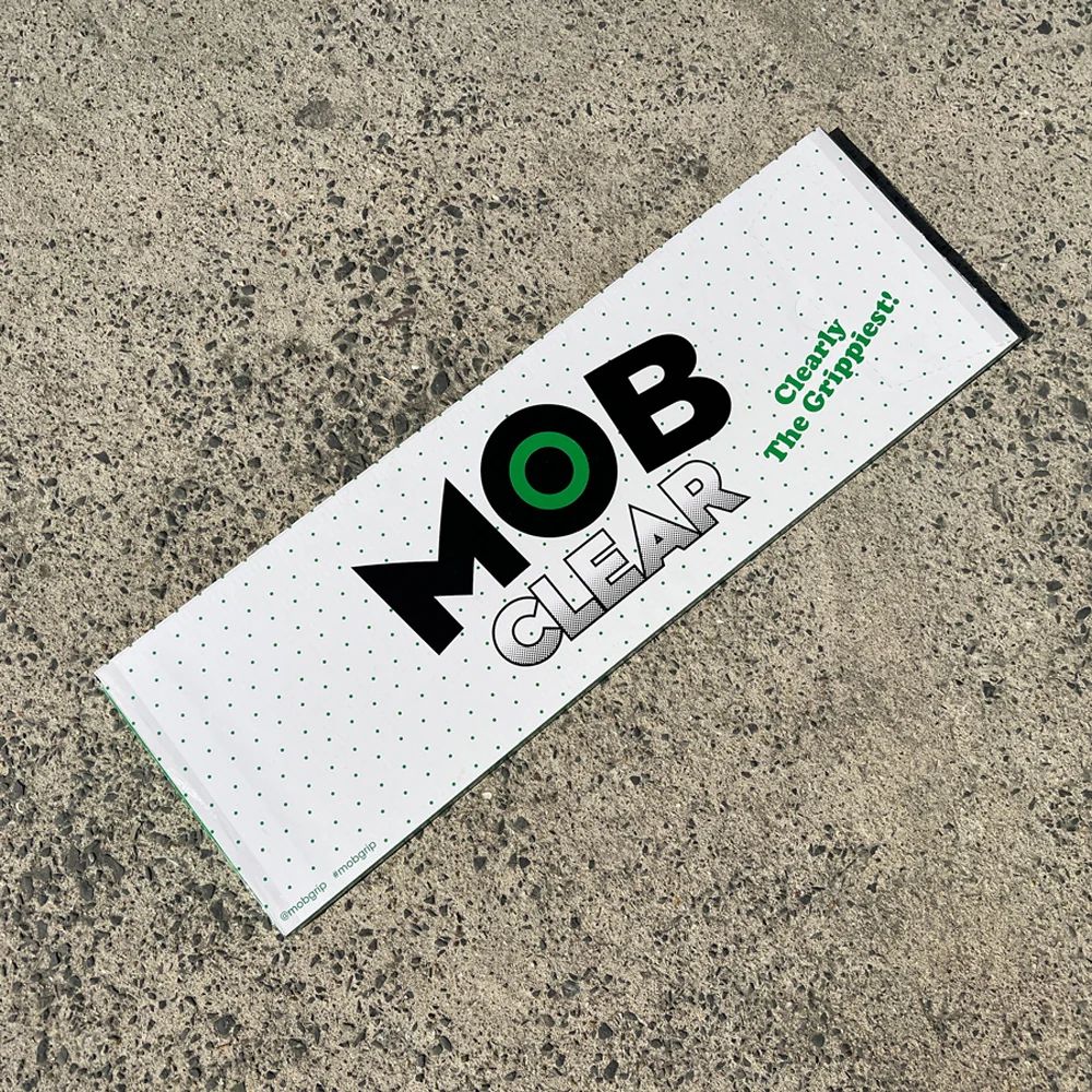 MOB GRIP 10in x 33in MOB CLEAR BOX (20枚入り) | 10インチ x 33インチ | クリア | デッキテープ
