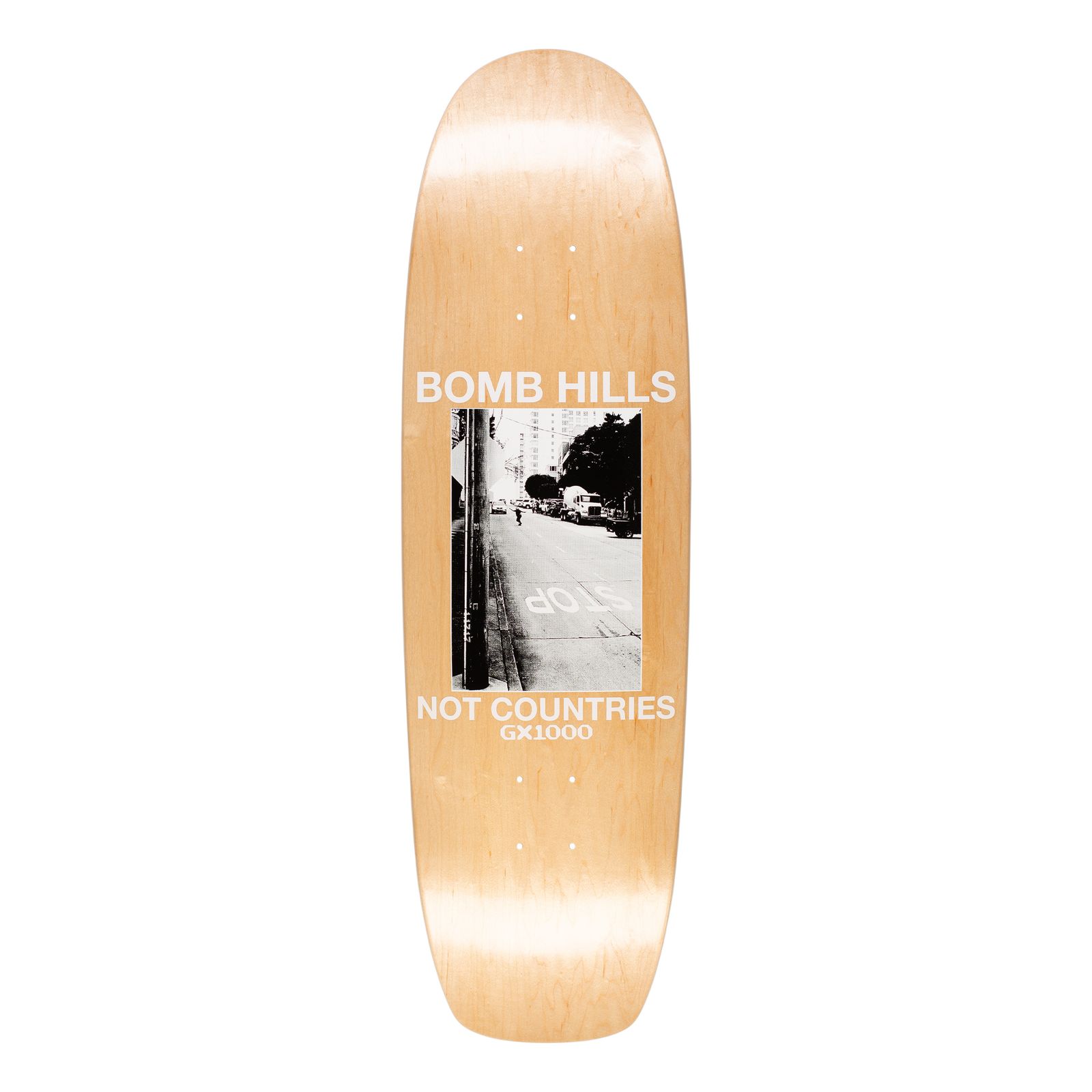 GX1000 - BOMB HILLS CRUISER - 9" / スケボー デッキ