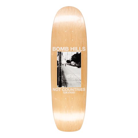 GX1000 - BOMB HILLS CRUISER - 9" / スケボー デッキ