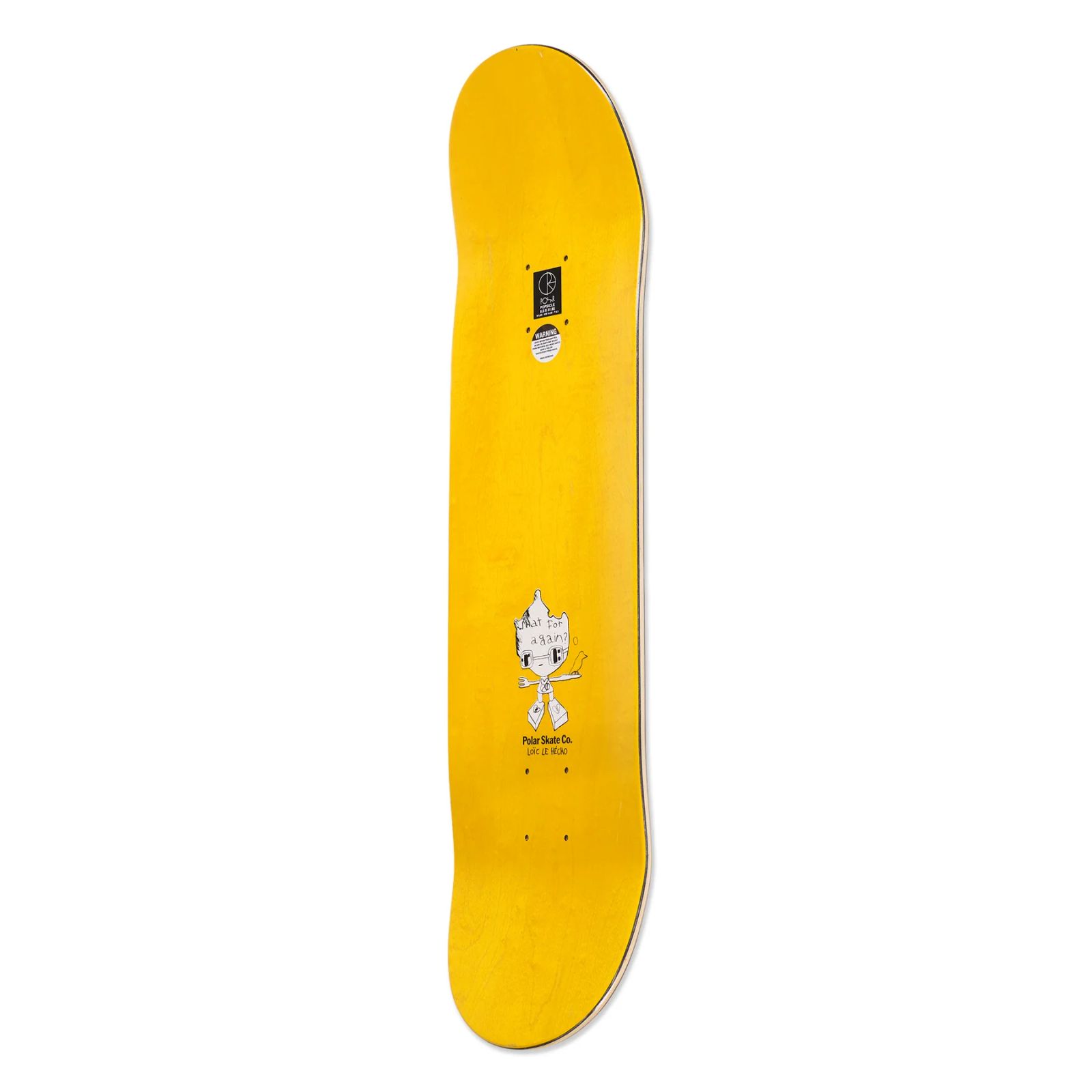 Oski - I Think You Perfect - Yellow 8.25 / スケボーデッキ