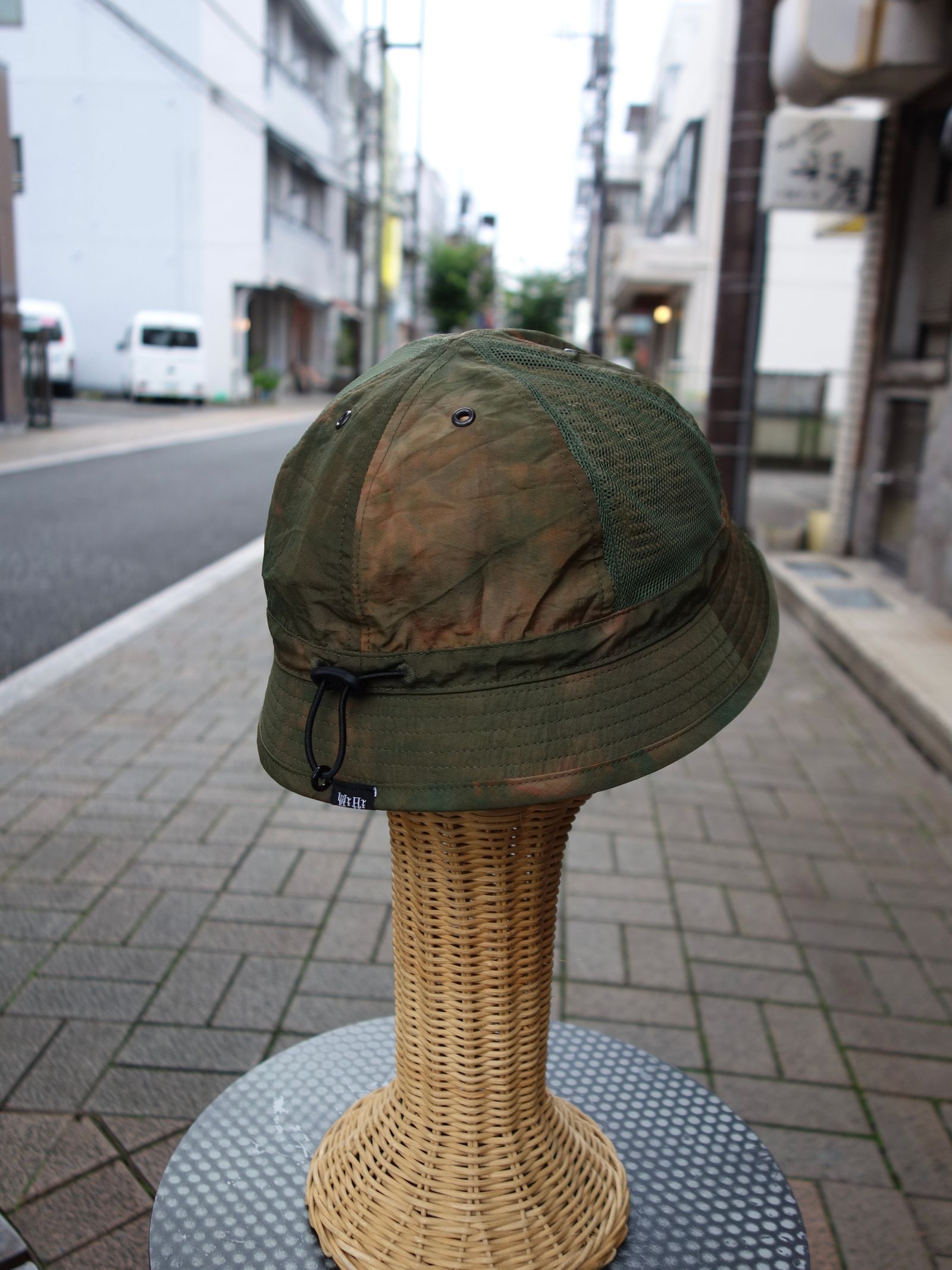 HERITAGE TIEDYE 6PANEL HAT ( Olive Tiedye ) / ハット