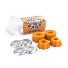GENUINE PARTS STANDARD CYLINDER CUSHIONS MEDIUM(90A) BX=4 SETS / スケボーブッシュゴム