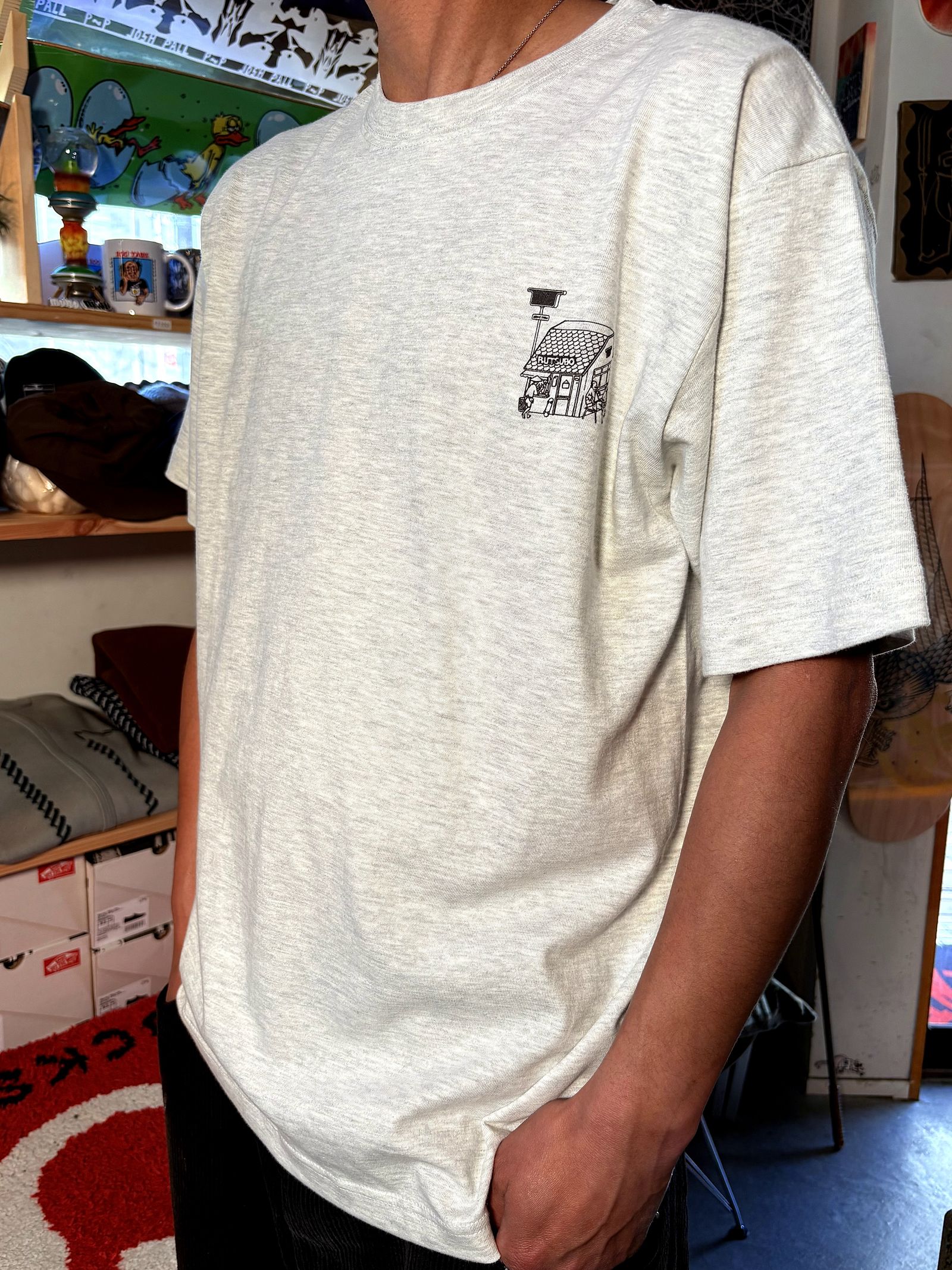 BONSAI T-SHIRTS (RUTSUBO×YU SUDA）OATMEAL  / Tシャツ