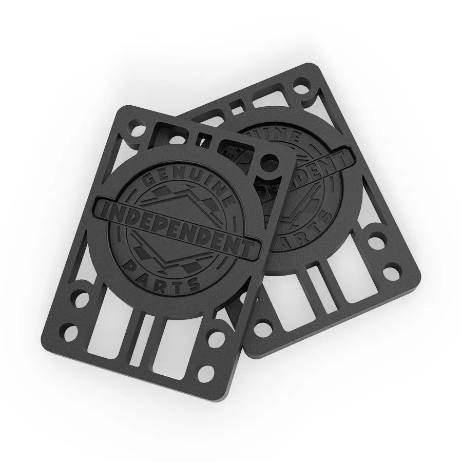 GENUINE PARTS 1/8" RISERS BLK (2枚組) | 1/8インチ | ブラック | ライザーパッド