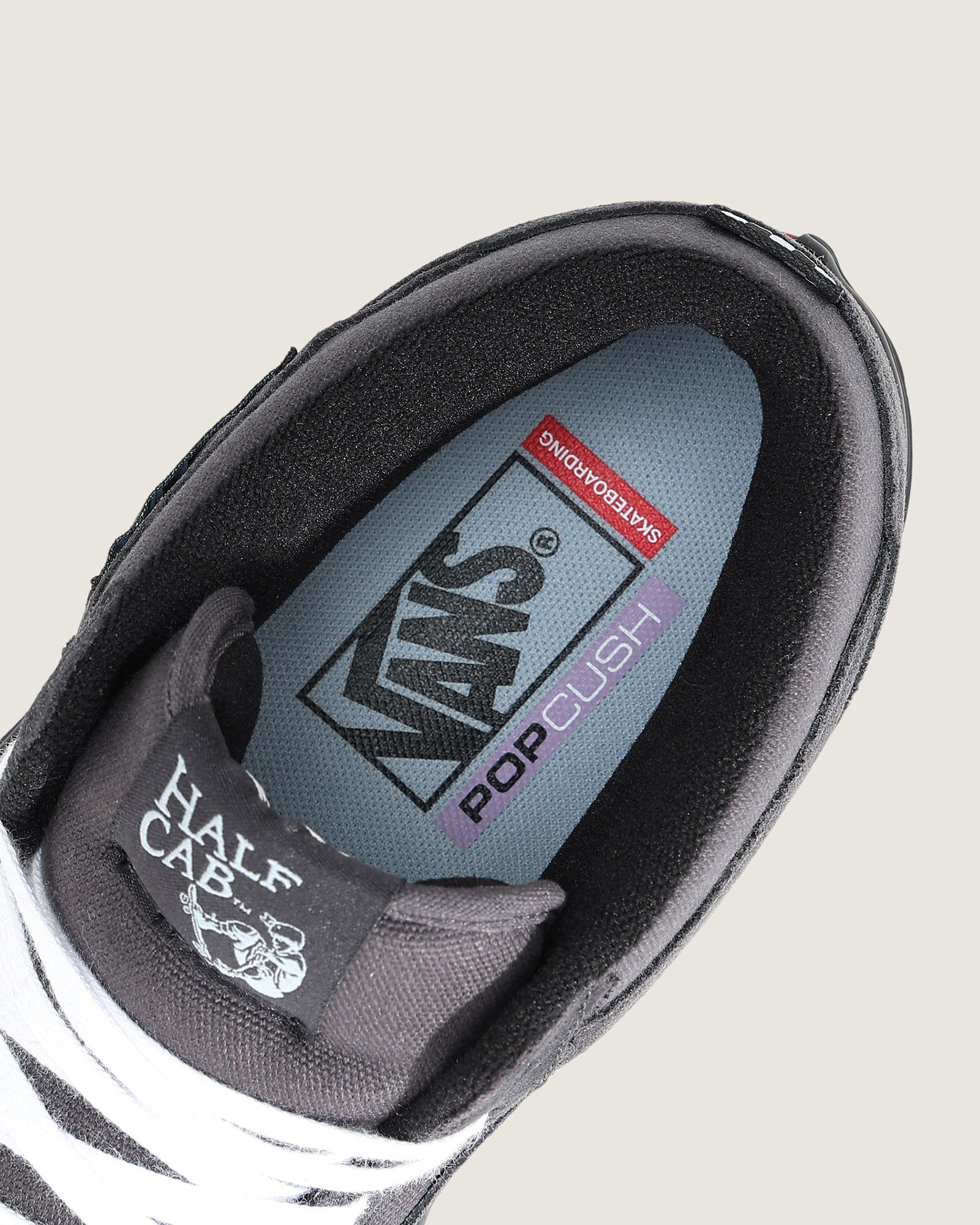 VANS SKATE HALF CAB - CHARCOAL / BLACK / シューズ
