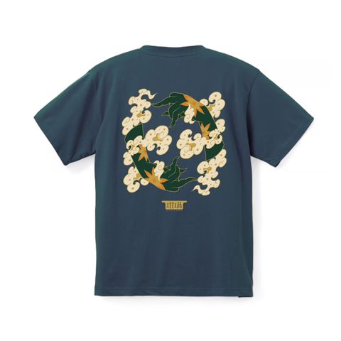 八角天 S/S T-SHIRTS ( RUTSUBO × 醪（LOW MOROMI) ） SLATE / 半袖Tシャツ(Slate)