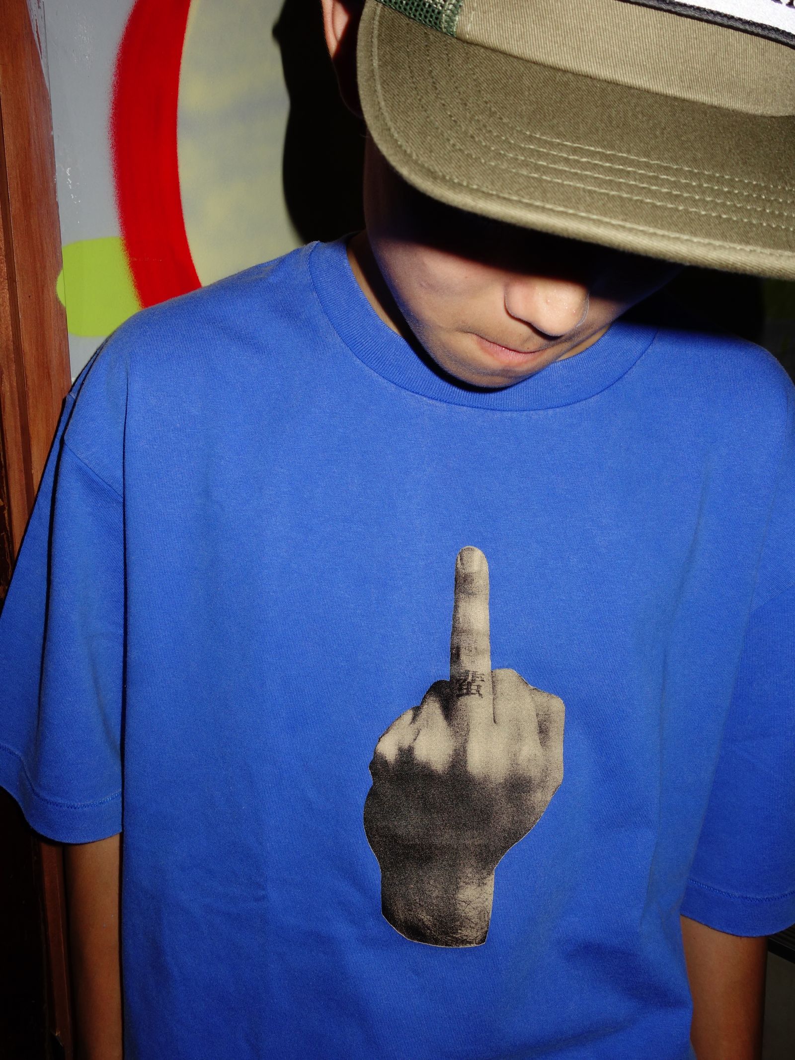 FU蜚CK - TEE ( BLUE ) / Tシャツ