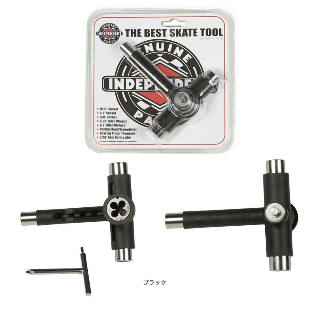 GENUINE PARTS BEST SKATE TOOL STANDARD BLK | ブラック | スケートツール
