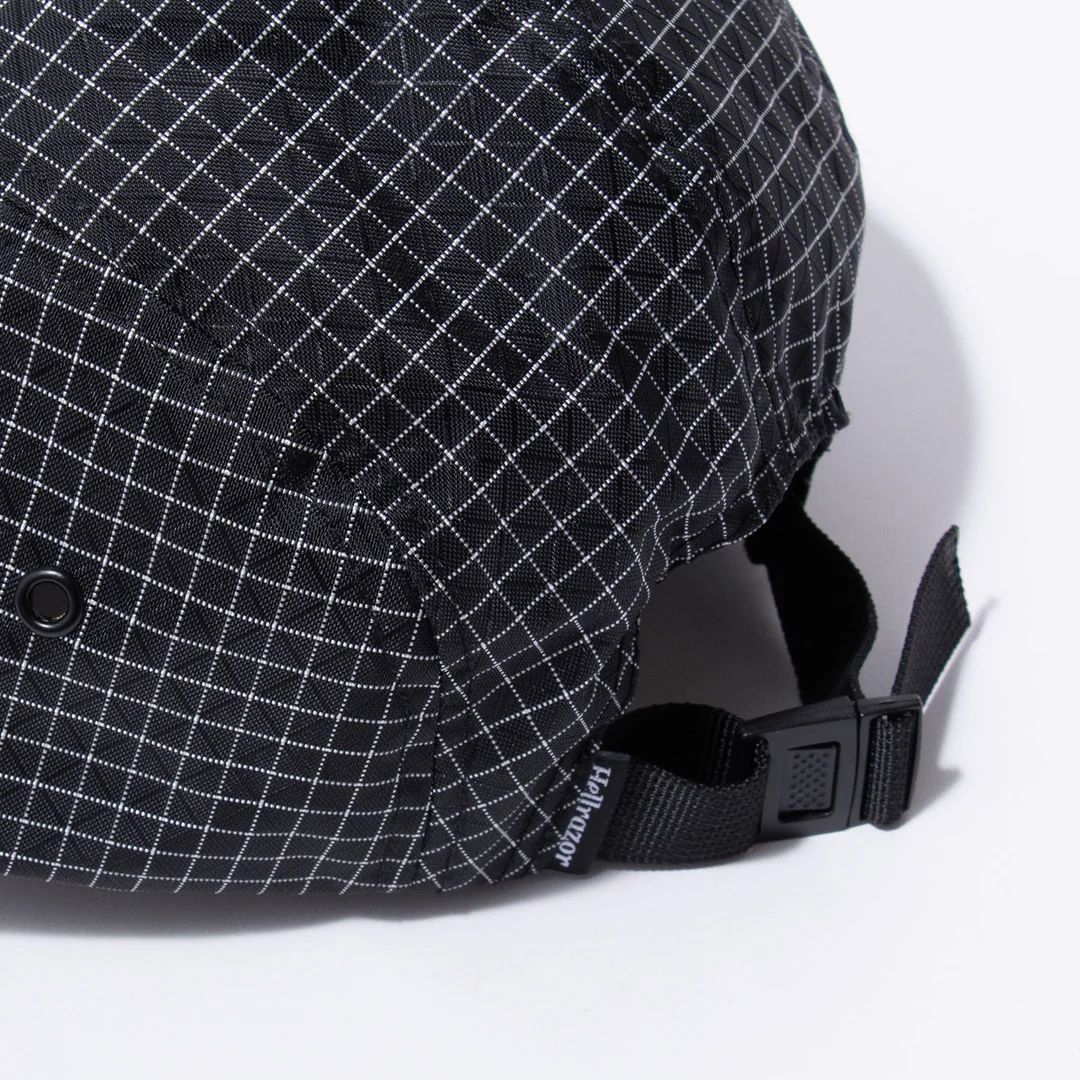 HELLRAZOR / GRID CAMP CAP - BLACK / キャップ