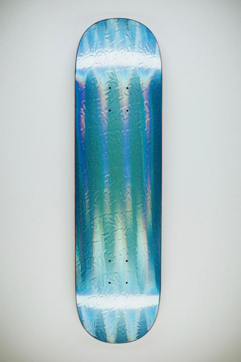 Gamma Ray Blue Embossed 8.0 / スケボーデッキ