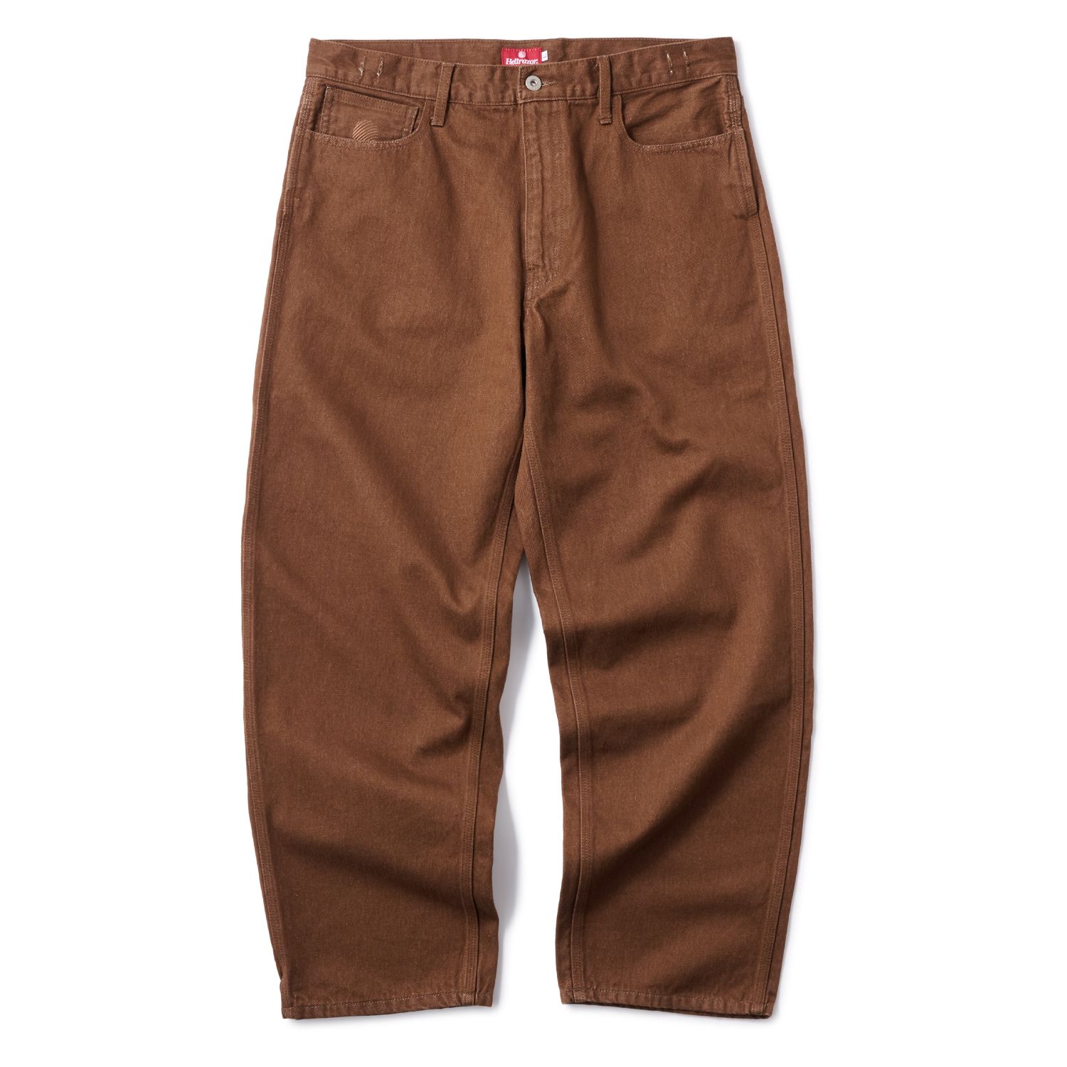 BAGGIE DENIM PANTS BROWN / デニムパンツ