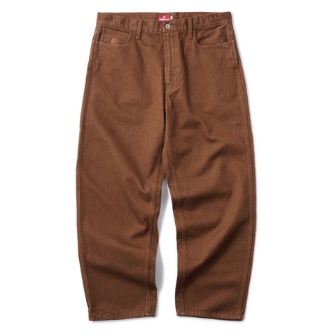 BAGGIE DENIM PANTS BROWN / デニムパンツ