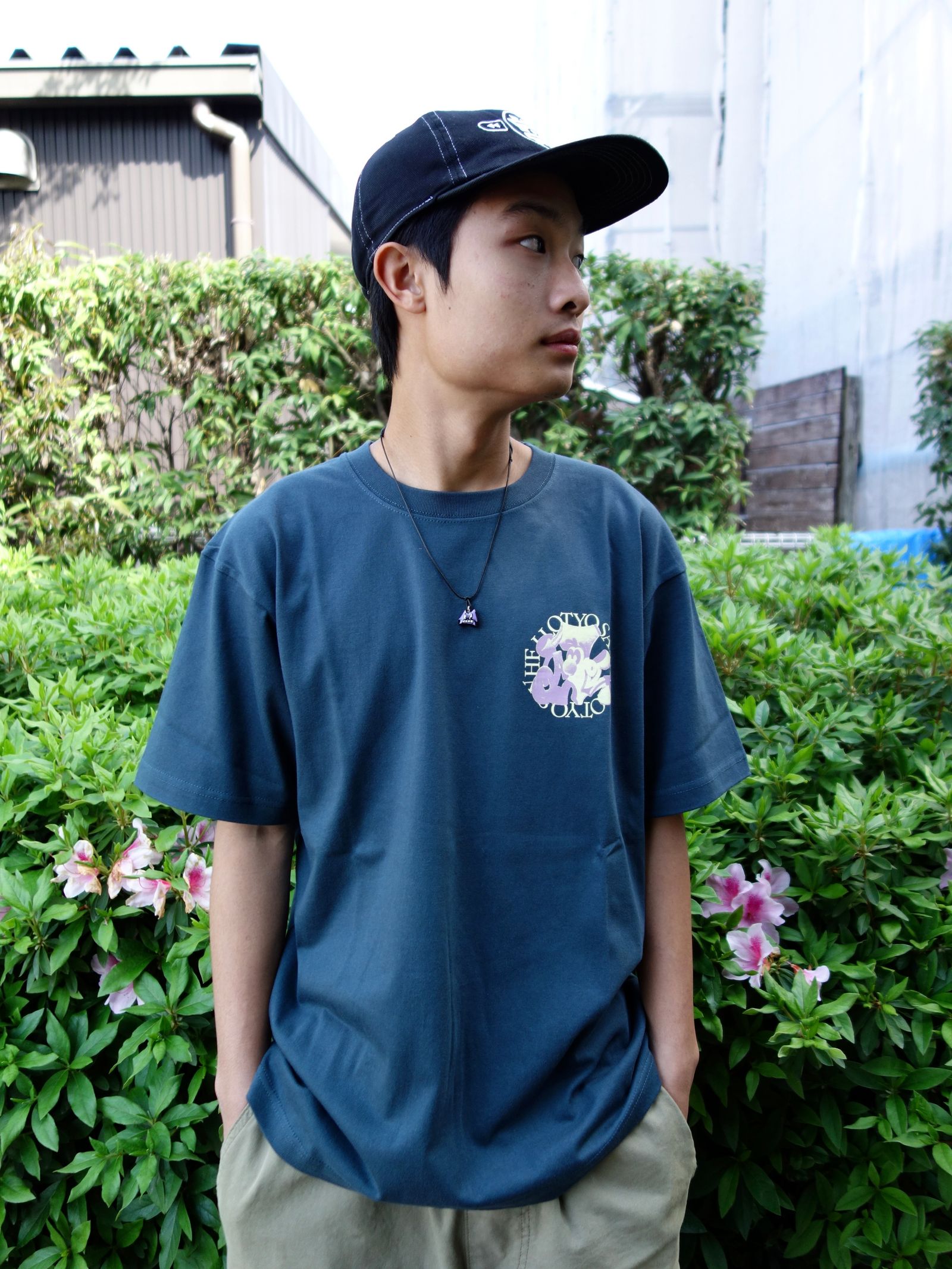 Aki Tee / Tシャツ (Slate )