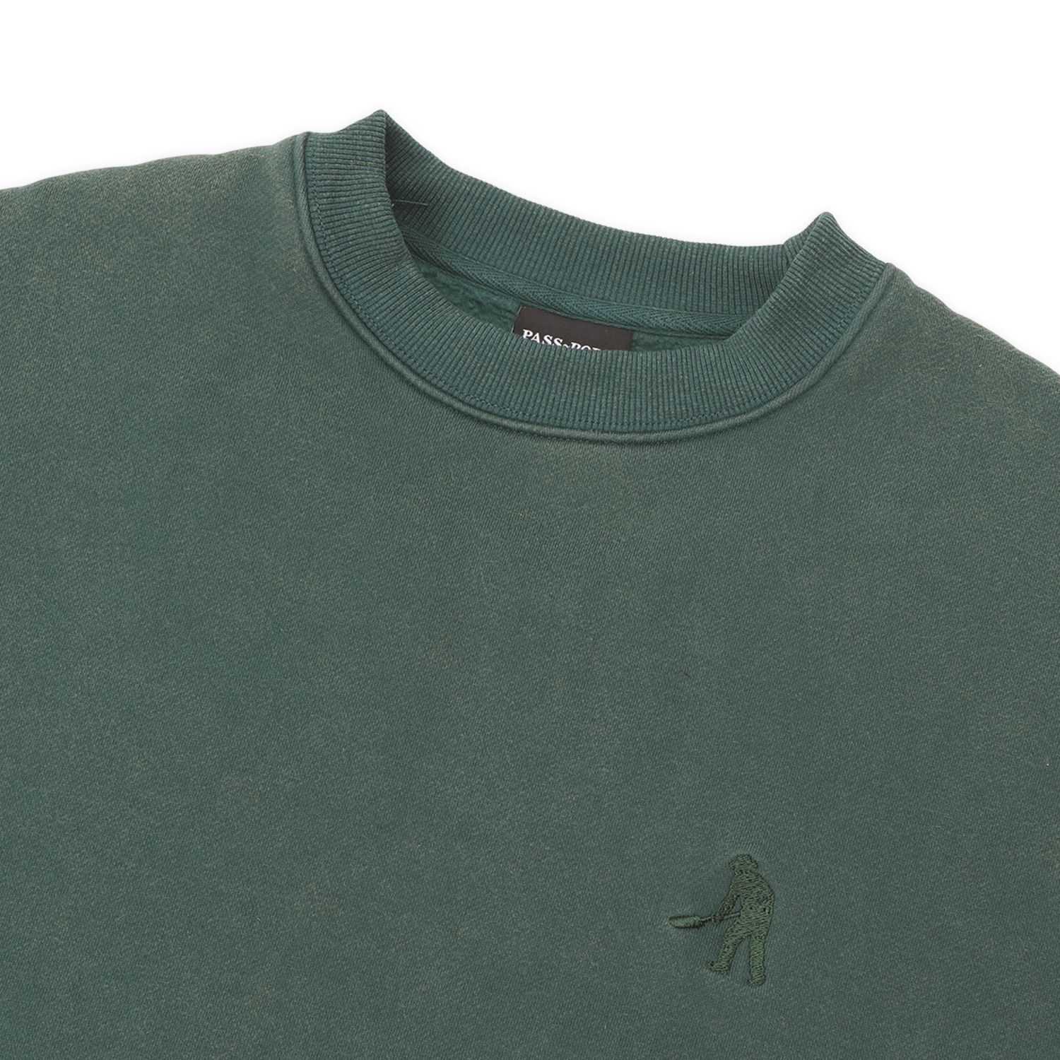 Solid Workers Sweater Washed Forest Green / スウェット