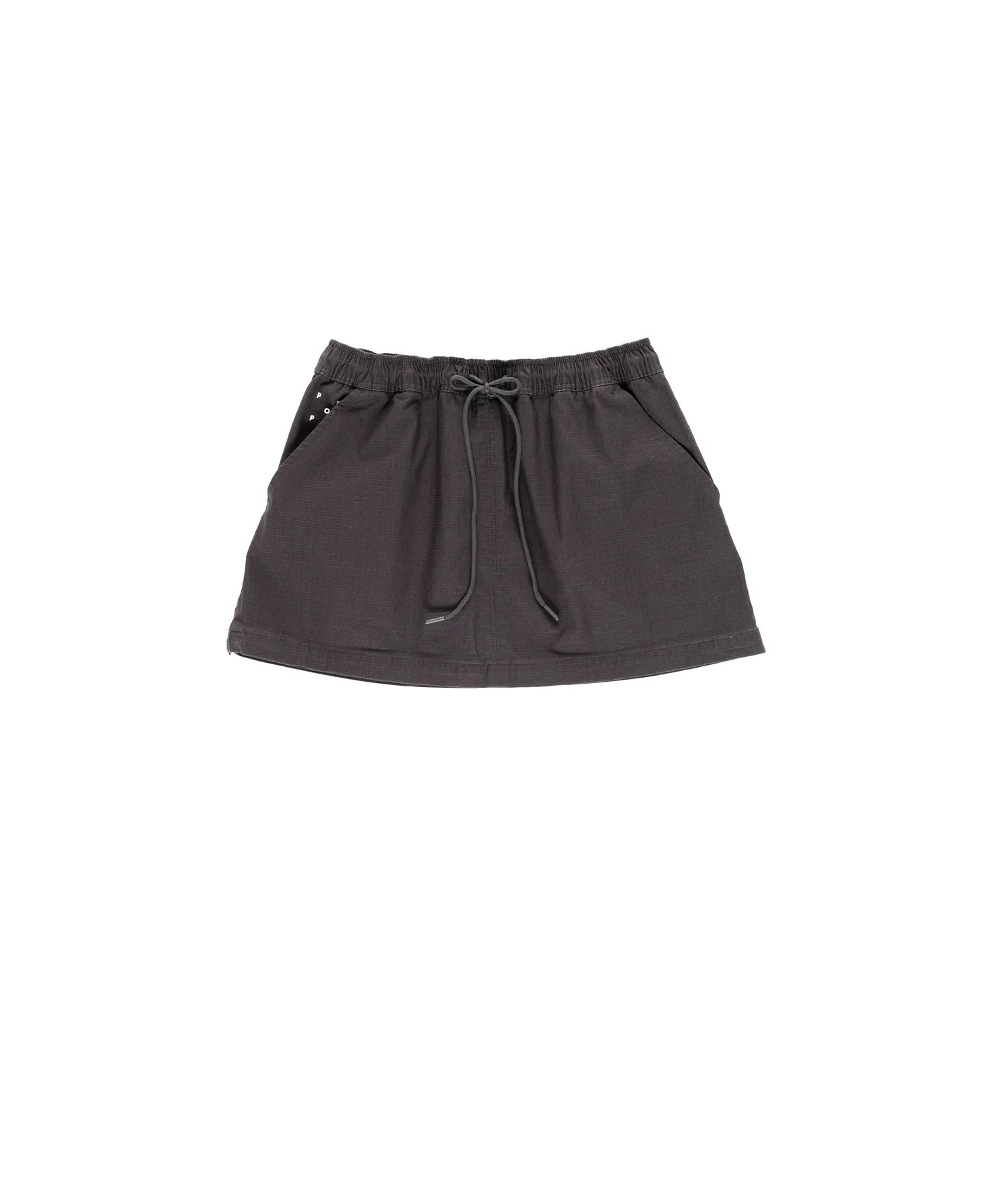 POP Sophie Zip Off Skirt Anthracite / ジップアップ スカート