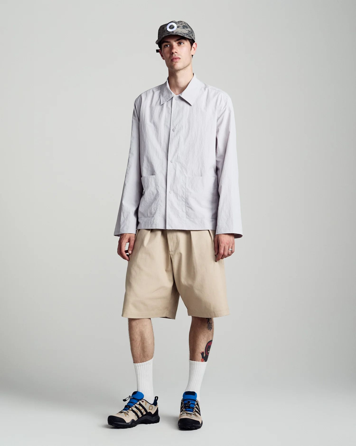 Pop Beattie Overshirt Raindrops  / ジャケット