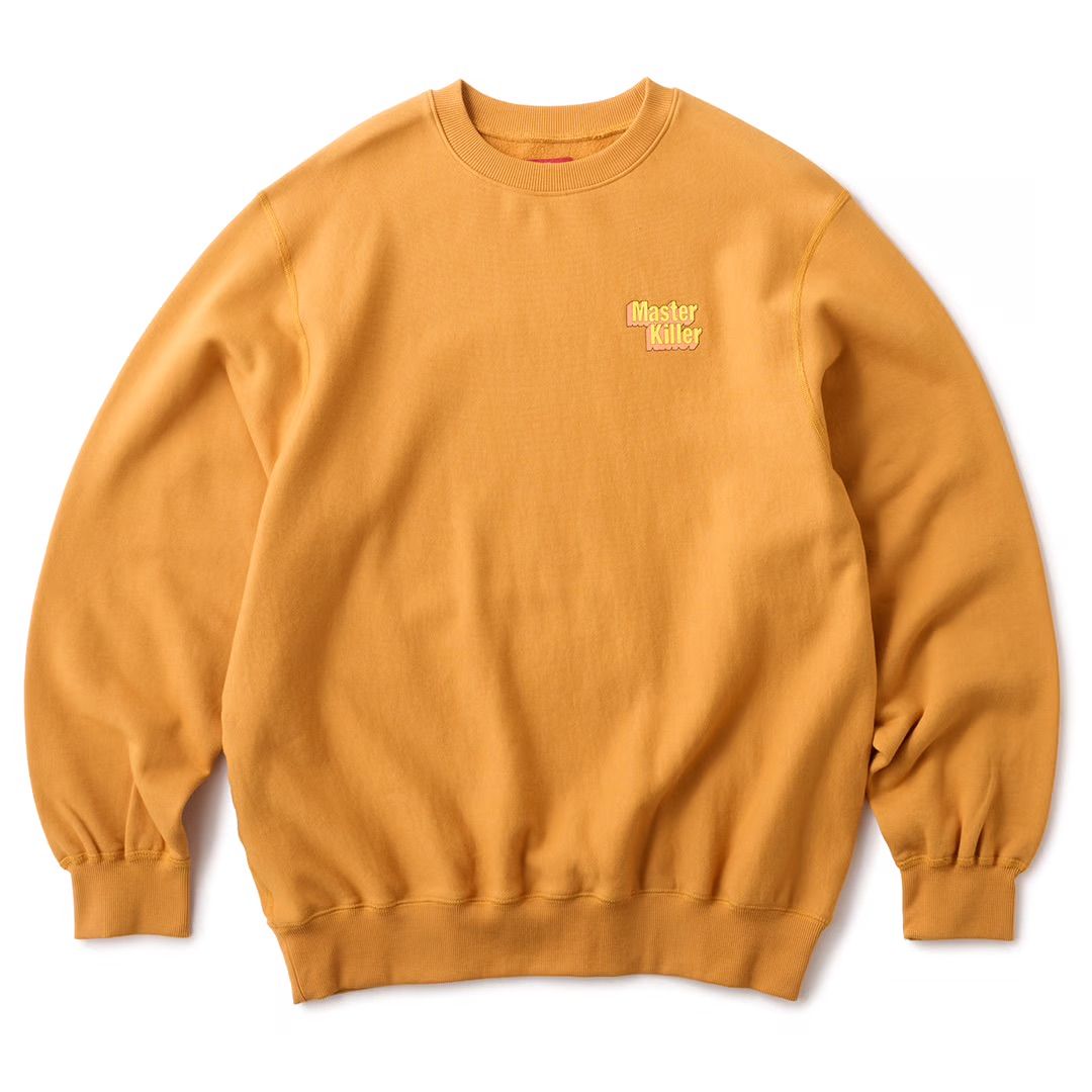 MASTER KILLER CREWNECK - MASTARD YELLOW / スウェット