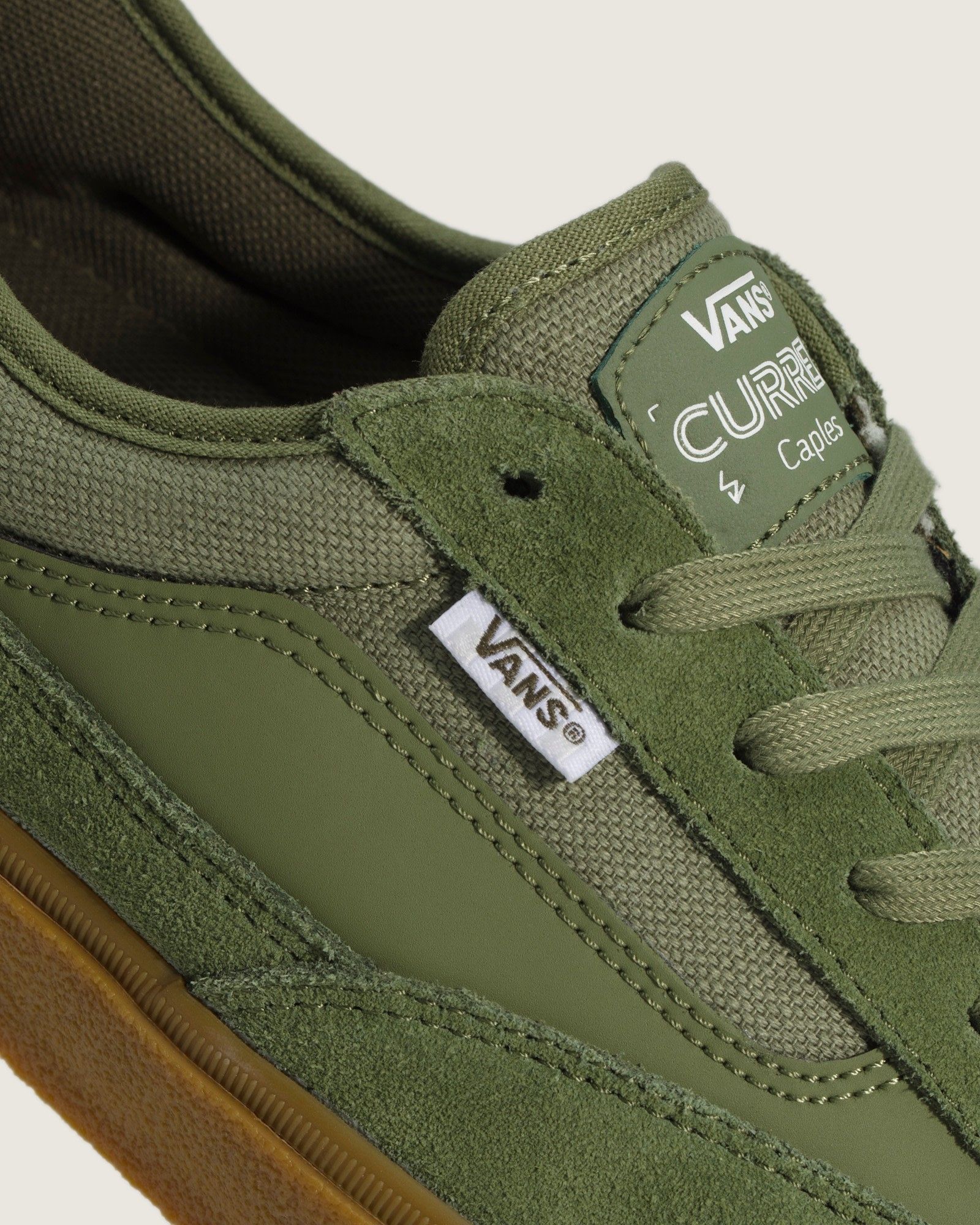 Skate Curren Caples Shoe ( CREPE GREEN / GUM ) / シューズ
