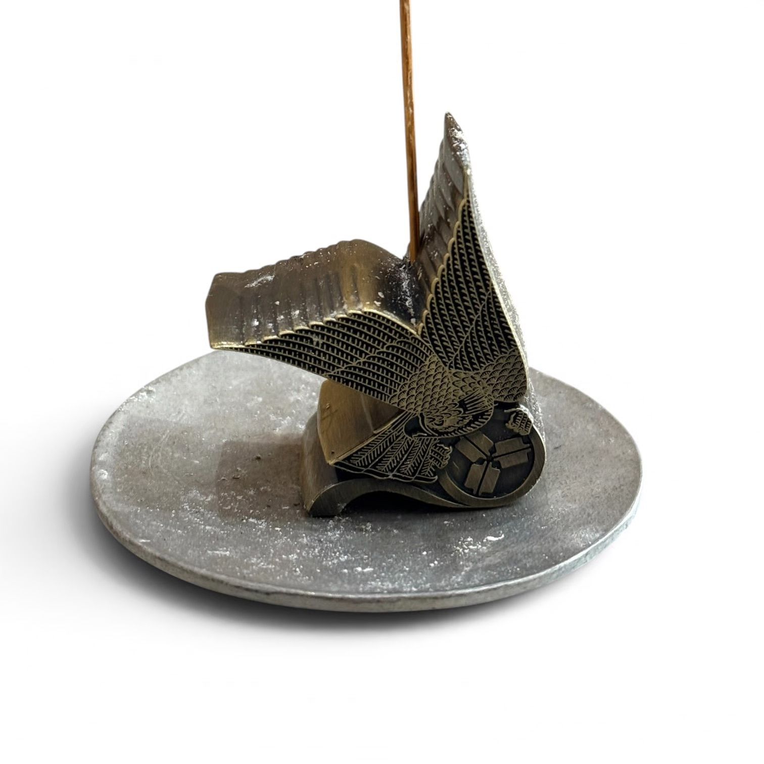 KAMON BRASS INCENSE STANDP( 画工遊鷹 ) YUTAKA × RUTSUBO KAMON BRASS INCENSE STAND / お香立て
