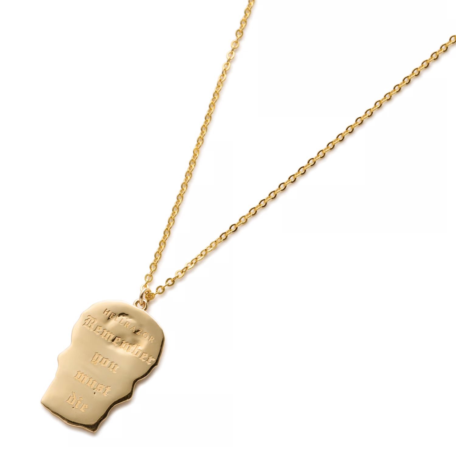 SKULL1951 NECKLACE - BRASS GOLD / ネックレス
