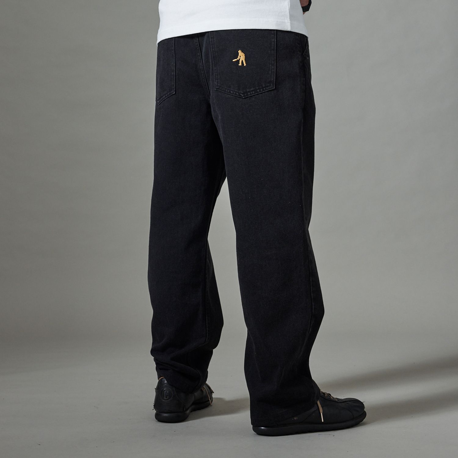 Soap Sparkle Workers Club Jean Washed Washed Black / デニム