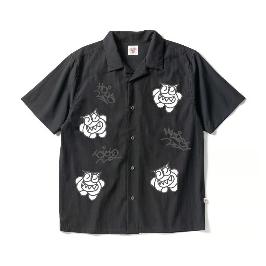 Crasty On Shirts / 半袖シャツ (Black)