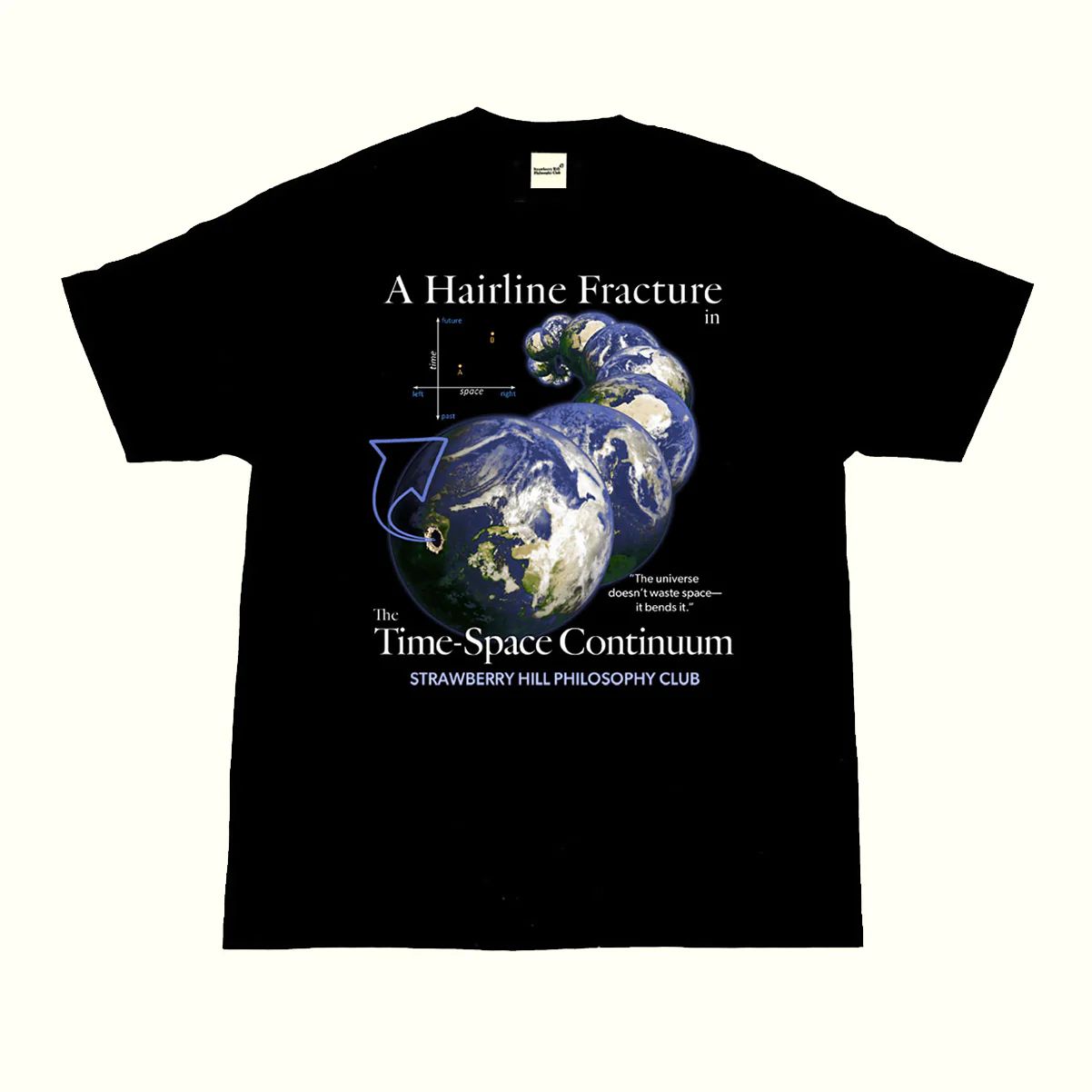 TIME-SPACE CONTINUUM TEE/ Tシャツ(Black)