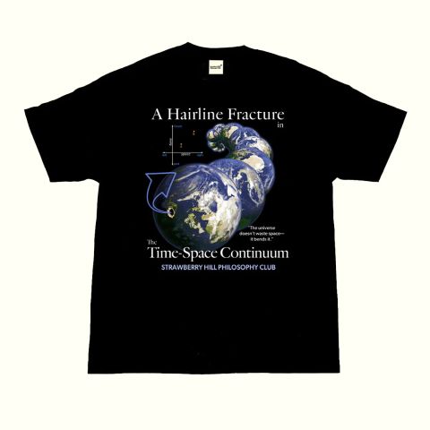 TIME-SPACE CONTINUUM TEE/ Tシャツ(Black)