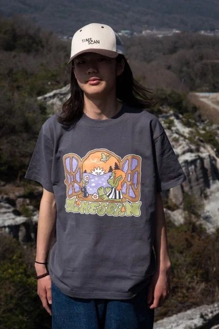 PARADISE T SHIRT DARK GREY / 半袖ティシャツ
