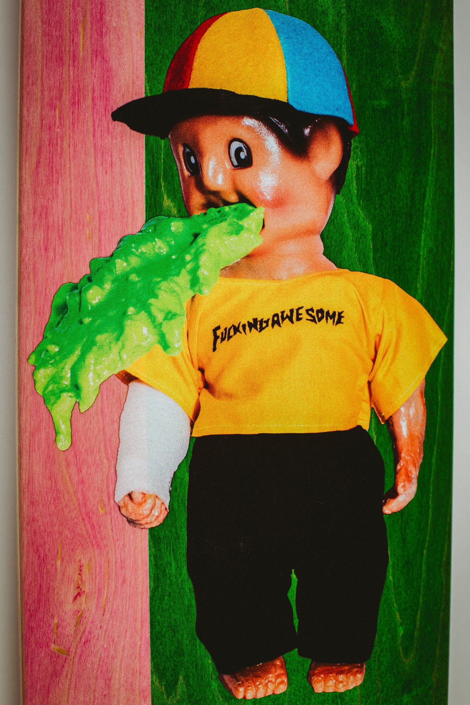Wanto Throw Up Man 8.18 / スケボーデッキ