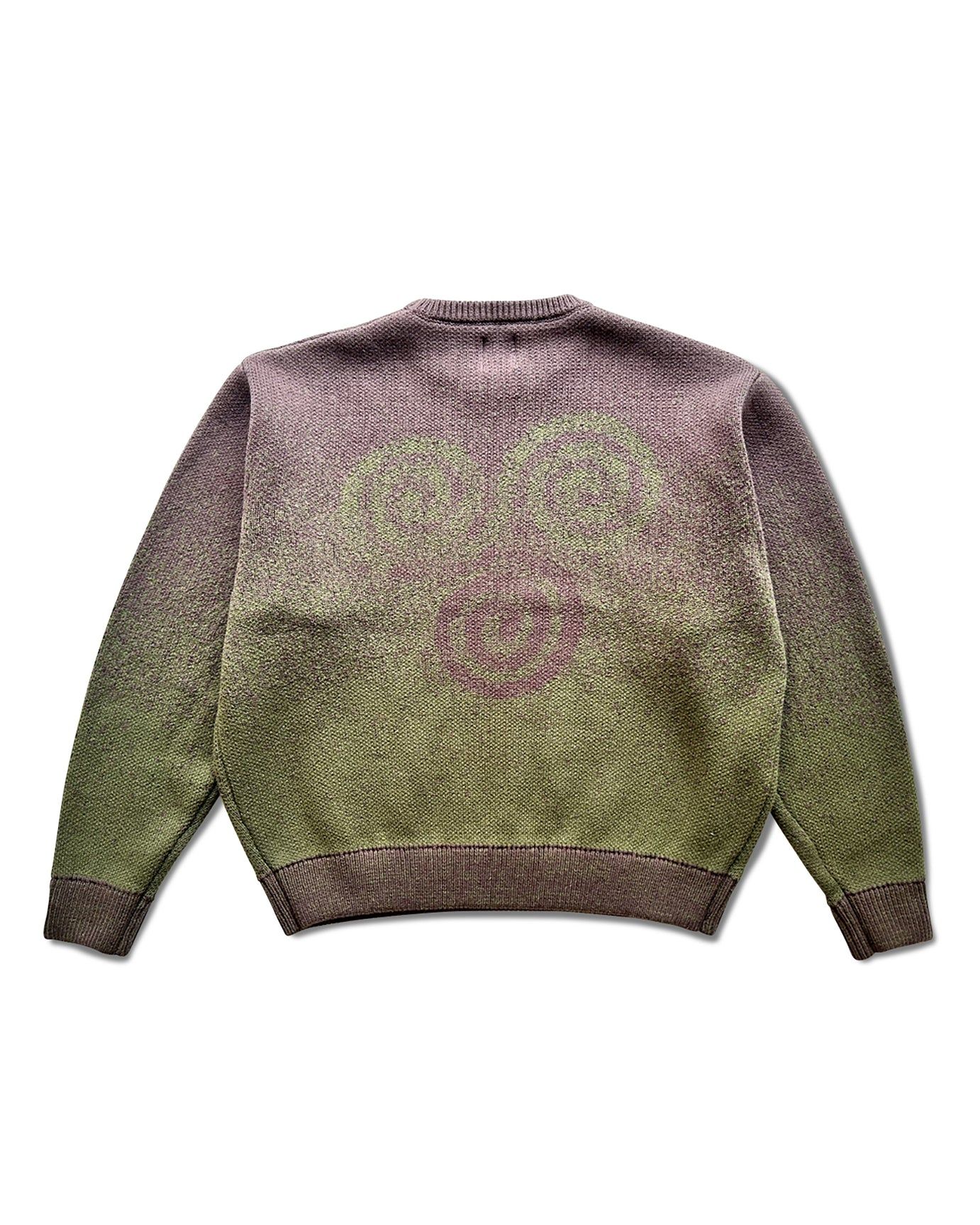 Slap Logo Jacquard Sweater ( Olive ) / ニット