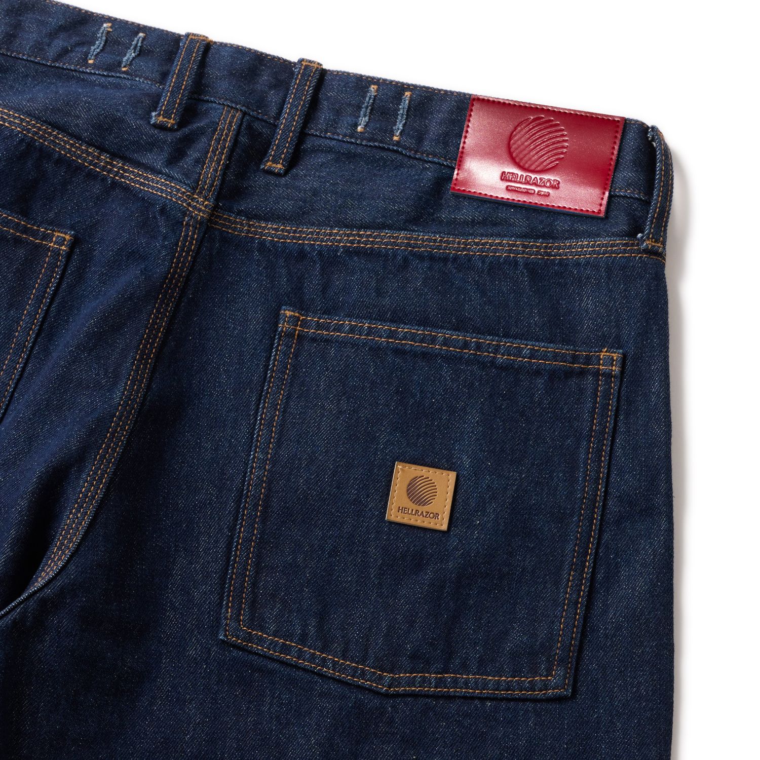 BAGGIE DENIM PANTS - ONE WASH INDIGO / デニムパンツ