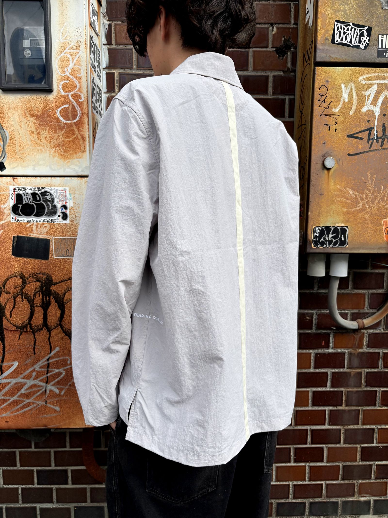 Pop Beattie Overshirt Raindrops  / ジャケット
