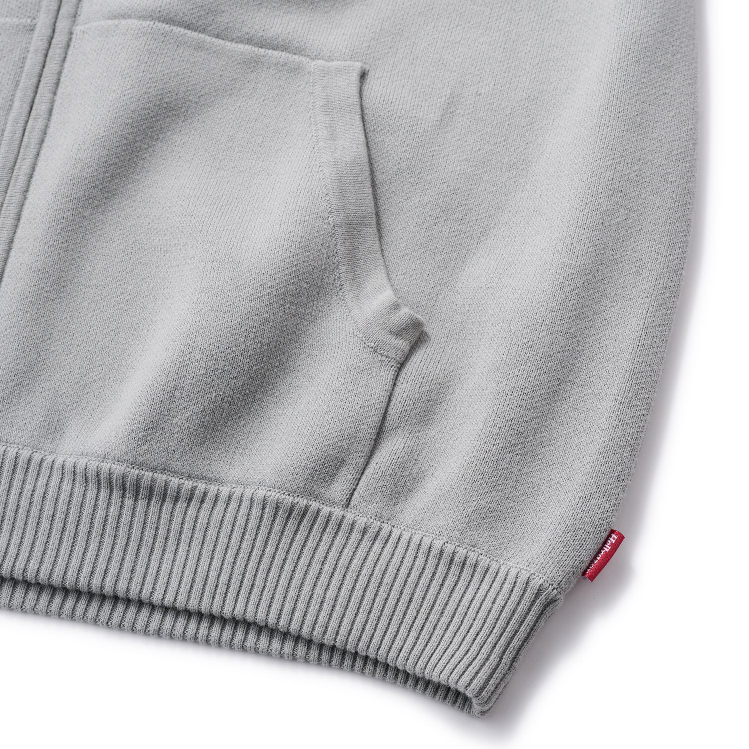 ROPE ZIP SWEATER HELLRAZOR®︎ MOZYSKEY COLLECTION  GRAY / ジップセーター