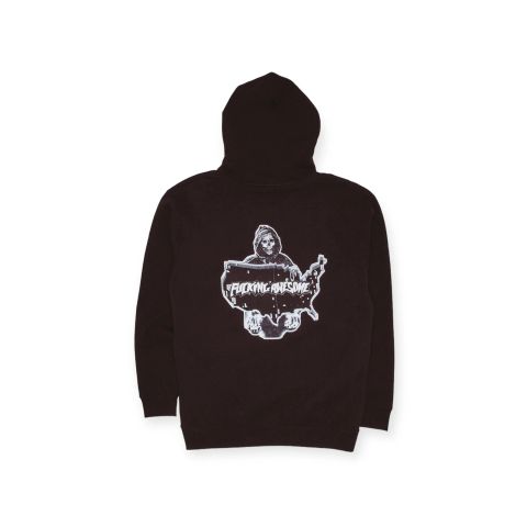 FUCKING AWESOME 14TH CENTURY ZIP HOODIE BLACK / ジップパーカー