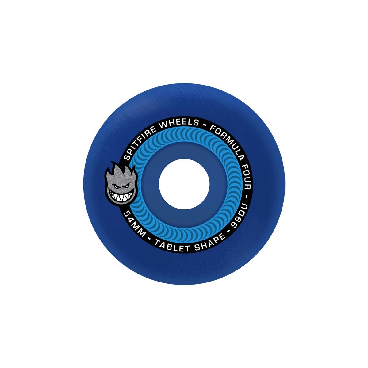 Spitfire Formula Four Tablets 99DU Wheel 54mm ( BLUE )