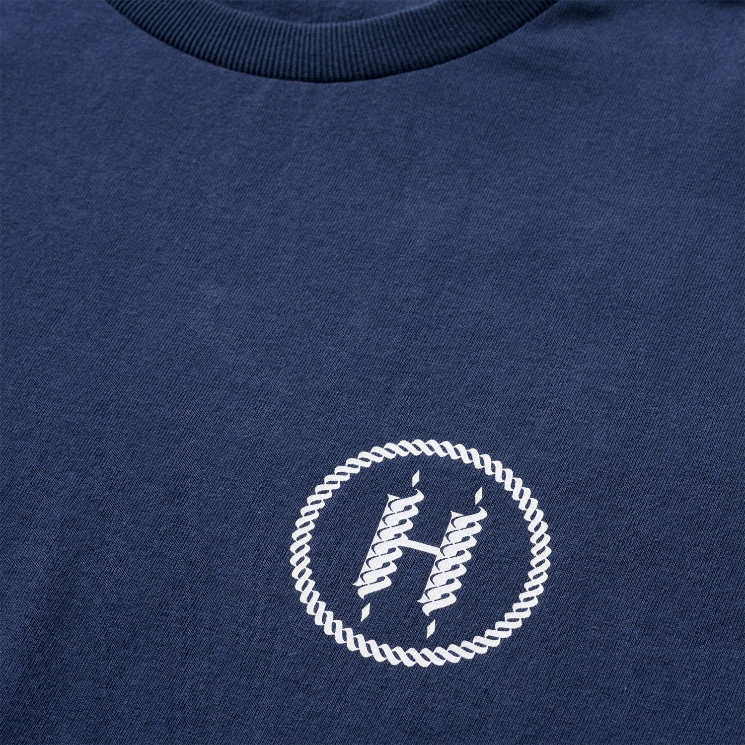 ROPE LOGO SHIRT - Navy HELLRAZOR®︎ MOZYSKEY COLLECTION  / Tシャツ