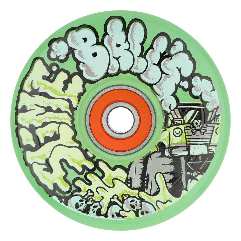 SLIME BALLS - LIGHT UPS ACCELERATOR | 78A (ソフト) 66MM | グリーン
