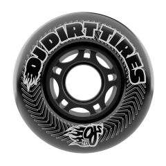 70mm VANDALS DIRT TIRES THUNDER JUICE BLACK 78A SKATEBOARD WHEELS | ブラック