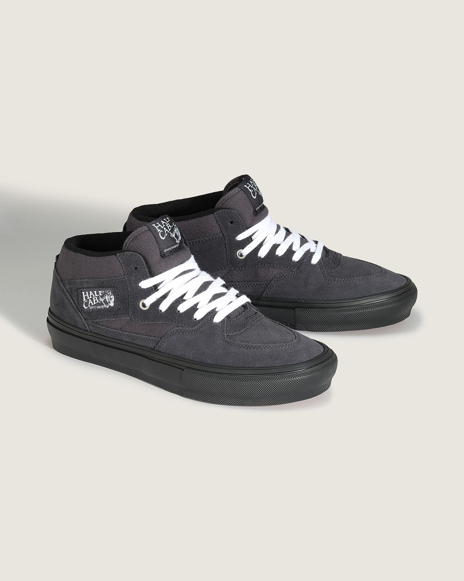 VANS SKATE HALF CAB - CHARCOAL / BLACK / シューズ