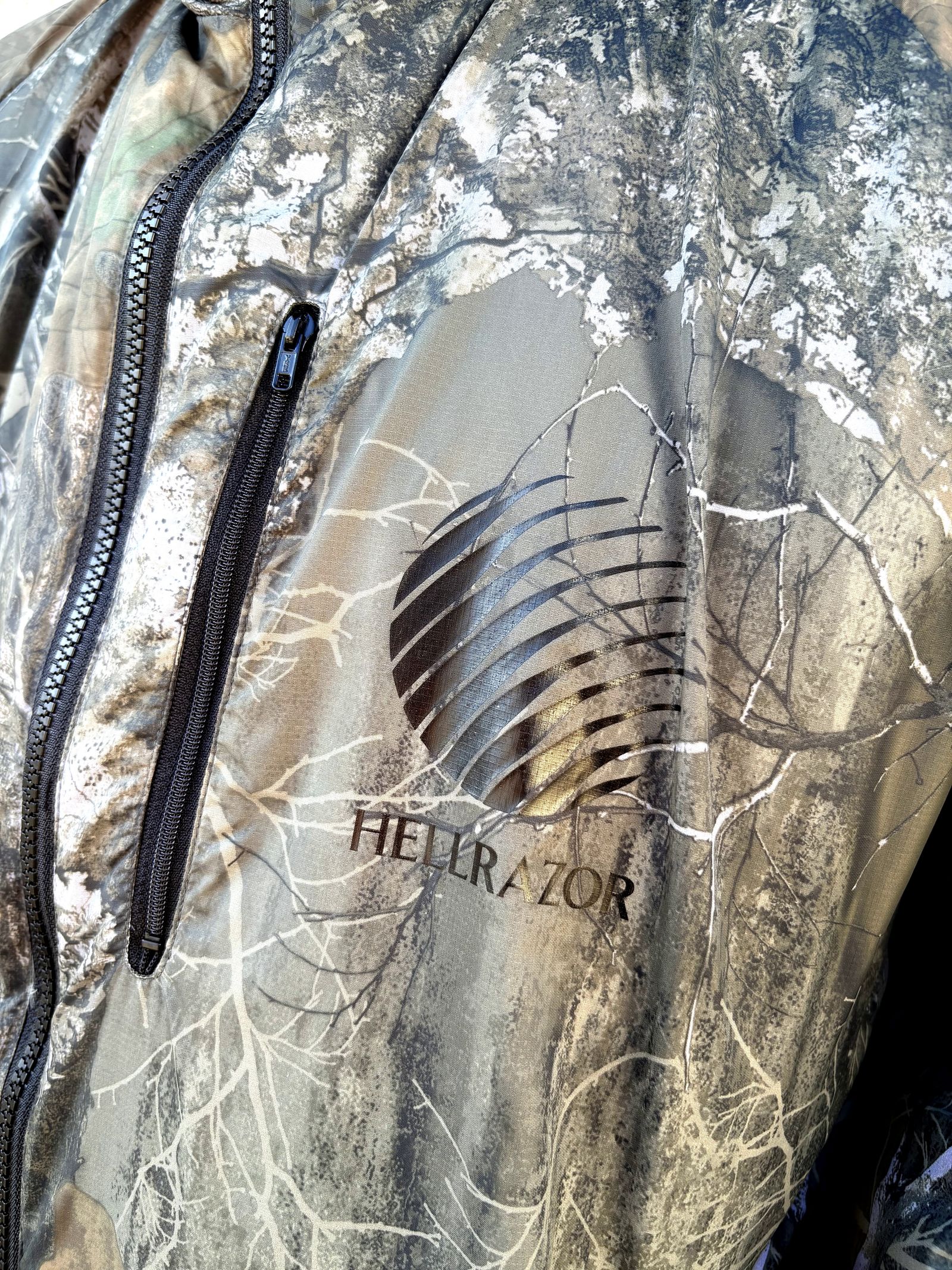 RIPSTOP REVERSIBLE DOWN JACKET (BLACK / REAL TREE CAMO) / リバーシブル ダウンジャケット