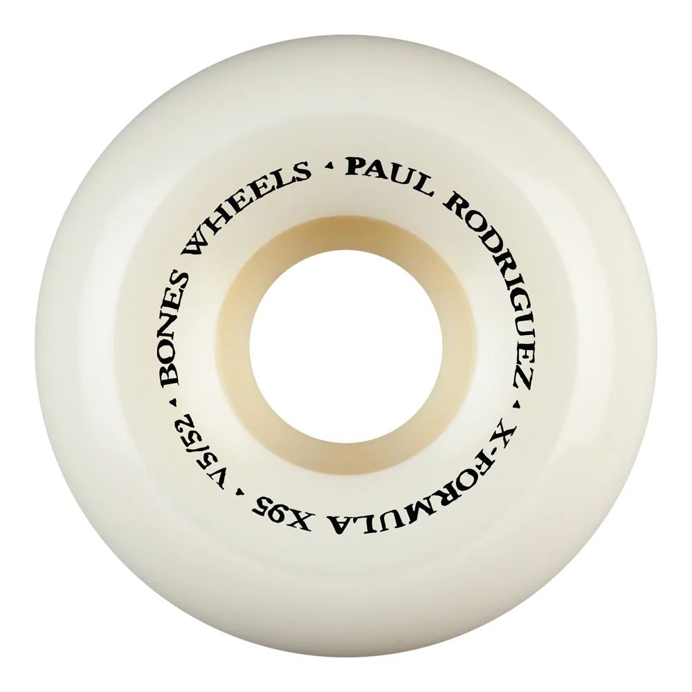52mm X-FORMULA P-ROD SW HEEL V5 SIDECUT 95A PRO WHEELS ナチュラル